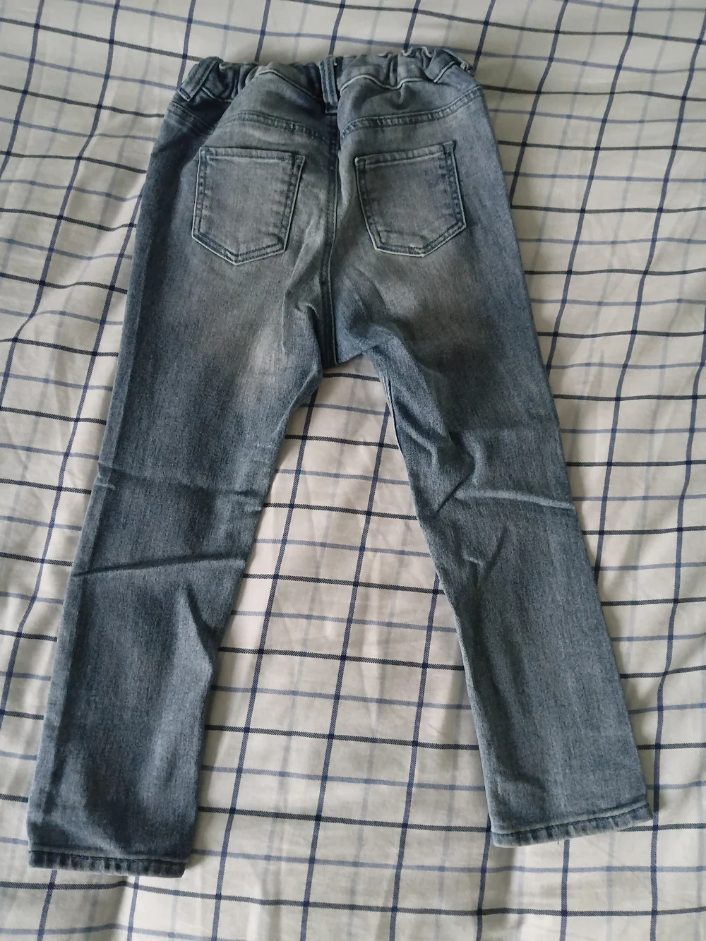 H&M Kids Light Blue Pull-on Elastic Waist Jeans Size 3/4 Years